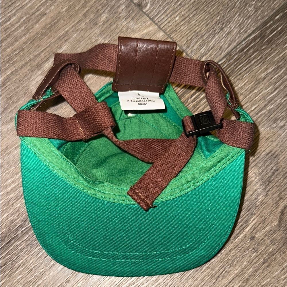 Dog Green Hat - Picture 2 of 2